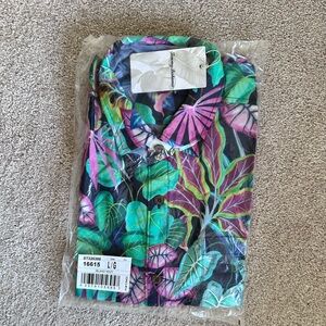 Tommy Bahama Tropical Leaf Print Shirt
